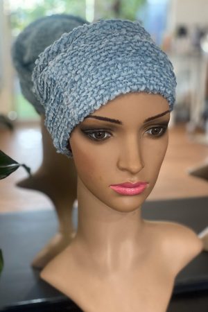 Blue Scallop Cap